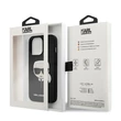 Kép 2/2 - Tok, Karl Lagerfeld /KLHCS21FSAKHBK/, Samsung Galaxy S21 FE, Saffiano Iconic Karl's Head, fekete