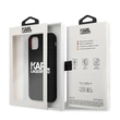 Kép 2/2 - Tok, Karl Lagerfeld /KLHCN61SLKLRBK/, Silicone, Apple Iphone 11 (6,1") / XR, Stack Logo, fekete