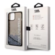 Kép 2/2 - Tok, Karl Lagerfeld /KLHCP14SLCKVK/, Apple Iphone 14 (6,1"), Translucent Liquid Glitter, fekete