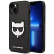 Kép 1/2 - Tok, Karl Lagerfeld /KLHCP14SSAPCHK/, Apple Iphone 14 (6,1"), Saffiano Choupette Head, fekete