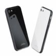 Tok, Glass, üveg hátlap, szilikon kerettel, Apple Iphone 12 Pro Max (6,7"), fekete