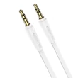Kép 2/2 - Aux kábel, Borofone BL6, 3.5mm jack csatlakozóval, 1 méter, fehér