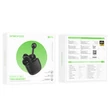 Kép 2/2 - Bluetooth headset, Borofone BW45, vezeték nélküli fülhallgató, töltő tokkal, fekete, bliszteres