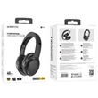 Kép 2/2 - Bluetooth headset, Borofone BO25, sztereó fejhallgató mikrofonnal, fekete, bliszteres