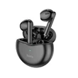 Kép 1/2 - Bluetooth headset, HOCO EW14, vezeték nélküli fülhallgató, töltő tokkal, fekete, bliszteres