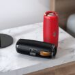 HOCO BS38 hordozható sport bluetooth hangszóró FM rádióval, micro SD olvasóval, USB és AUX bemenettel, karpánttal, piros, bliszteres (prémium minőség)