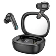 Kép 1/2 - Bluetooth headset, Hoco EQ6, vezeték nélküli fülhallgató, töltő tokkal, fekete, bliszteres