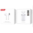 Kép 2/2 - Bluetooth headset, KAKU KSC-503 vezeték nélküli fülhallgató, töltő tokkal, fehér, bliszteres