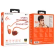 Kép 1/2 - Headset, Borofone BE63 Talent Sport bluetooth headset, nyakba akasztható, narancssága, bliszteres