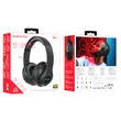 Kép 1/2 - Bluetooth headset, Borofone BO17, sztereó fejhallgató mikrofonnal, fekete, bliszteres