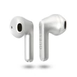 Kép 2/2 - Bluetooth headset, Guess /Triangle Logo BT5.2/, vezeték nélküli fülhallgató, töltő tokkal, ezüst, bliszteres