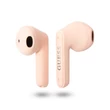 Kép 2/2 - Bluetooth headset, Guess /Triangle Logo BT5.2/, vezeték nélküli fülhallgató, töltő tokkal, matt rózsaszín, bliszteres