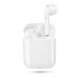 Kép 1/2 - Bluetooth headset, i9S-TWS, vezeték nélküli fülhallgató, töltő tokkal, fehér, bliszteres