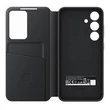 Kép 2/2 - Gyári tok, Samsung Galaxy S24 Plus, Smart View, oldalra nyíló, fekete, bliszteres, EF-ZS926CBEGWW