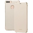 Kép 1/2 - Gyári tok, Huawei P-Smart, oldalra nyíló flip tok, arany, bliszteres 