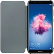 Kép 2/2 - Gyári tok, Huawei P-Smart, oldalra nyíló flip tok, fekete, bliszteres 