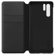 Kép 2/2 - Gyári tok, Huawei P30 Lite, oldalra nyíló wallet típusú flip tok, fekete, bliszteres