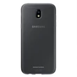 Kép 1/2 - Gyári tok, Samsung Galaxy J5 (2017) J530, szilikon hátlap, fekete, bliszteres, EF-AJ530TBEG