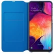 Kép 2/2 - Gyári tok, Samsung Galaxy A40, oldalra nyíló wallet típusú flip tok, fekete, bliszteres, OSAM-EF-WA405PBEG