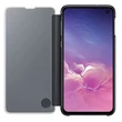 Kép 2/2 - Gyári tok, Samsung Galaxy S10 Plus, Flip Cover oldalra nyíló, fekete, gyári, bliszteres, OSAM-EF-ZG975CBEG