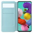 Kép 3/3 - Gyári tok, Samsung Galaxy A41 A415, S-View ablakos oldalra nyíló, fekete, bliszteres, OSAM-EF-EA415PBEG