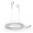Kép 2/2 - Headset, Huawei, AM116, sztereó, hangerőszabályzós, 3.5mm jack csatlakozóval, fehér, gyári, csomagolás nélküli