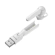 Kép 1/3 - Bluetooth headset, Baseus Encok A05 /NGA05-02/, vezeték nélküli fülhallgató, fehér, bliszteres
