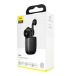 Kép 2/2 - Bluetooth headset, Baseus Encok W04 /NGW04-01/, vezeték nélküli fülhallgató, töltő tokkal, fekete, bliszteres