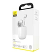 Kép 2/2 - Bluetooth headset, Baseus Encok W04 /NGW04-02/, vezeték nélküli fülhallgató, töltő tokkal, fehér, bliszteres
