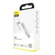 Kép 2/3 - Bluetooth headset, Baseus Encok A05 /NGA05-02/, vezeték nélküli fülhallgató, fehér, bliszteres