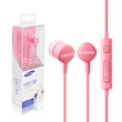 Kép 1/2 - Headset, Samsung, /EO-HS1303PEGWW/, sztereó, felvevőgombos, hangerőszabályzós, 3.5mm jack csatlakozóval, rózsaszín, gyári, bliszteres
