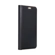 Kép 1/2 - Tok, Vennus, oldalra nyíló mágneses műbőr flip tok, Apple iPhone 15 Pro (6,1"), fekete, (szilikon belsővel), csomagolás nélküli (prémium minőség)
