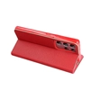 Tok, Vennus, oldalra nyíló mágneses műbőr flip tok, Apple iPhone 11 Pro (5,8"), piros, (szilikon belsővel), csomagolás nélküli (prémium minőség)