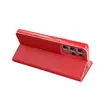 Tok, Vennus, oldalra nyíló mágneses műbőr flip tok, Xiaomi Mi 10 / Mi 10 Pro, piros, (szilikon belsővel), csomagolás nélküli (prémium minőség)