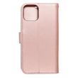 Tok, Mezzo, mintás oldalra nyíló flip tok, szilikon belsővel, Apple Iphone 14 Plus (6,7"), minta 2 (Mandala), rose gold