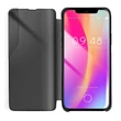 Kép 2/2 - Tok, Smart View, mágneses oldalra nyíló flip tok, Xiaomi Redmi Note 10 / 10S, sötétkék