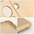 Tok, Metallic, Apple iPhone 7 / 8 / SE (2020 / 2022), szatén csillogású hátlapvédő, arany
