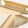 Tok, Metallic, Apple iPhone 14 (6,1"), szatén csillogású hátlapvédő, arany
