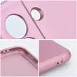 Tok, Metallic, Apple iPhone 12 / 12 Pro (6,1"), szatén csillogású hátlapvédő, rózsaszín