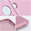 Tok, Metallic, Apple iPhone 12 / 12 Pro (6,1"), szatén csillogású hátlapvédő, rózsaszín