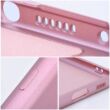 Tok, Metallic, Apple iPhone 7 / 8 / SE (2020 / 2022), szatén csillogású hátlapvédő, rózsaszín
