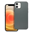 Kép 1/3 - Tok, Metallic, Apple iPhone 14 (6,1"), szatén csillogású hátlapvédő, szürke
