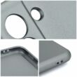 Tok, Metallic, Apple iPhone 7 / 8 / SE (2020 / 2022), szatén csillogású hátlapvédő, szürke
