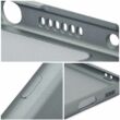 Tok, Metallic, Xiaomi Redmi 9A / 9AT, szatén csillogású hátlapvédő, szürke