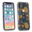 Kép 2/2 - Szilikon tok, Samsung Galaxy J6 (2018), átlátszó, mintás hátlap, minta 14 (Ananász)