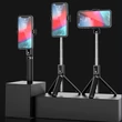 Kép 2/4 - Bluetooth selfie bot MINI, P40, bluetooth távirányító, tripod állvány, univerzális, fekete