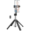 Kép 3/3 - Bluetooth selfie bot, Hoco K18, vezeték nélküli távirányítóval, tripod állvánnyal, fekete, blisztere
