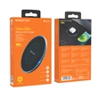 Kép 1/2 - Töltő, Borofone BQ3 Pro, vezeték nélküli indukciós töltő, 15W, 2A, fekete, bliszteres