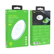 Kép 1/2 - Töltő, Borofone BQ3 Pro, vezeték nélküli indukciós töltő, 15W, 2A, ezüst, bliszteres