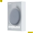 Kép 1/2 - Töltő, Baseus Jelly WXGD-01, vezeték nélküli indukciós töltő, 15W, fekete, bliszteres